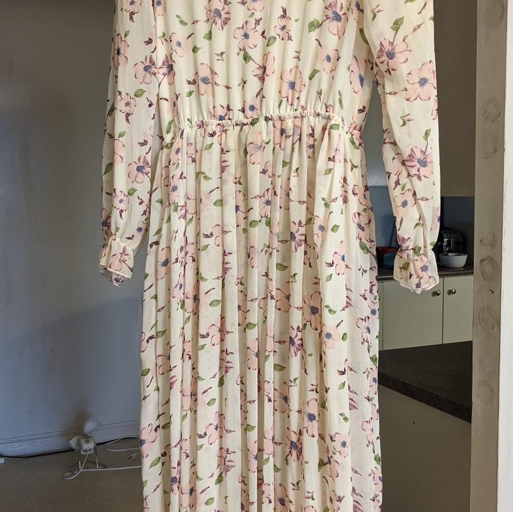 Floral maxi dress